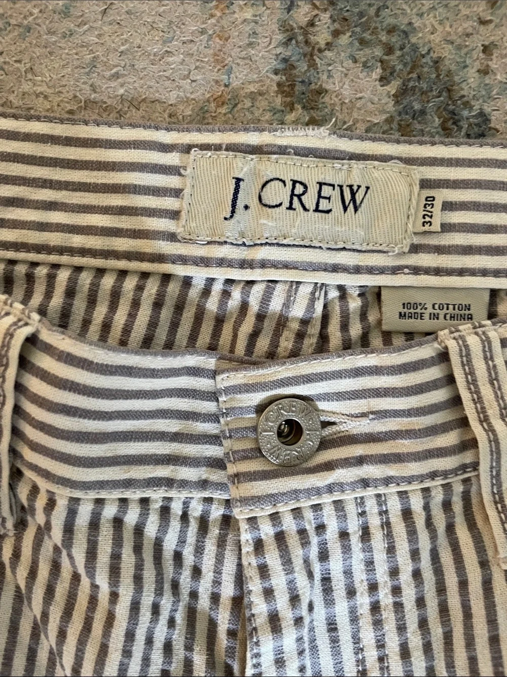 J. Crew Seersucker Pants